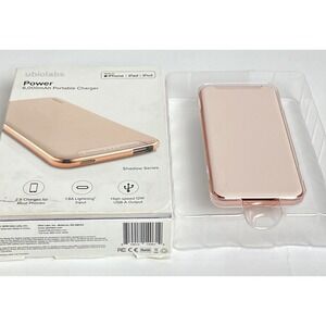 ubiolabs Power 6,000 mAh Shadow Series Apple iPad iPod iPhone Rose Gold Pink